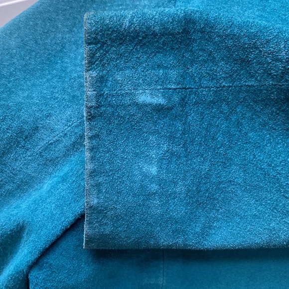Teal Suede jacket - Picture 9 of 10